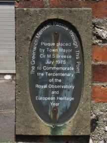 Greenwich Meridian Marker; England; East Sussex; Lewes